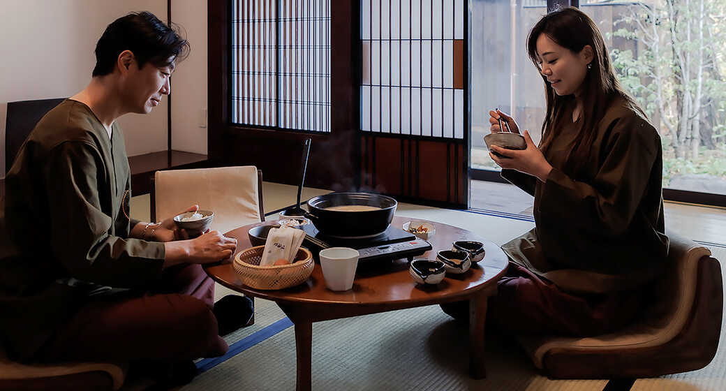 からだにやさしい朝食。